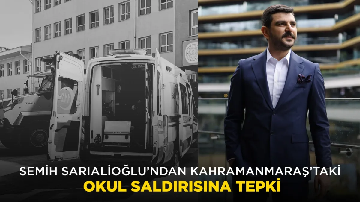 CEESS Global Yönetim Kurulu Başkanı Semih Sarıalioğlu’ndan Kahramanmaraş’taki Saldırıya Kınama