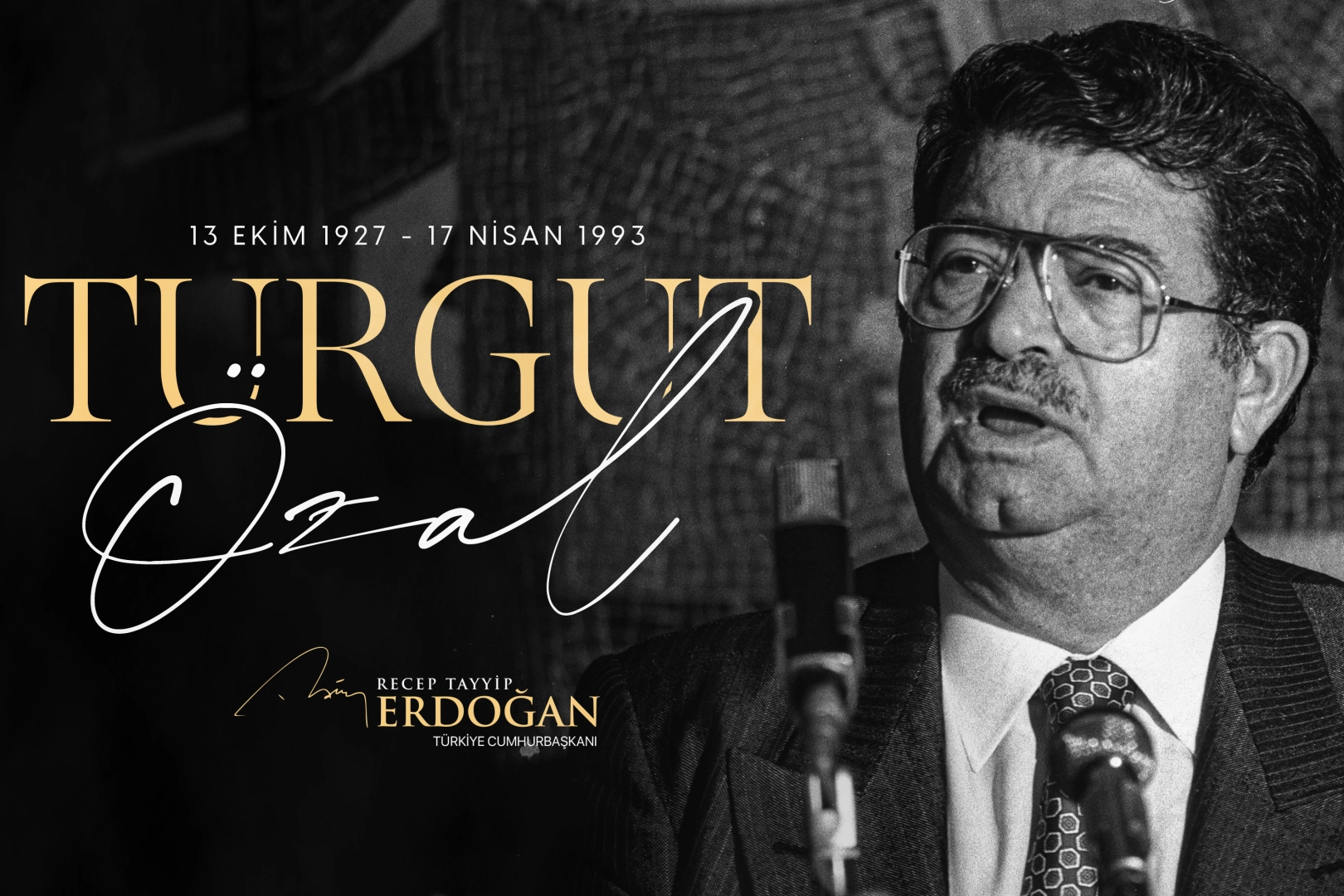 Cumhurbaşkanı Erdoğan'dan merhum Özal'a: Geride nadide miras bıraktı