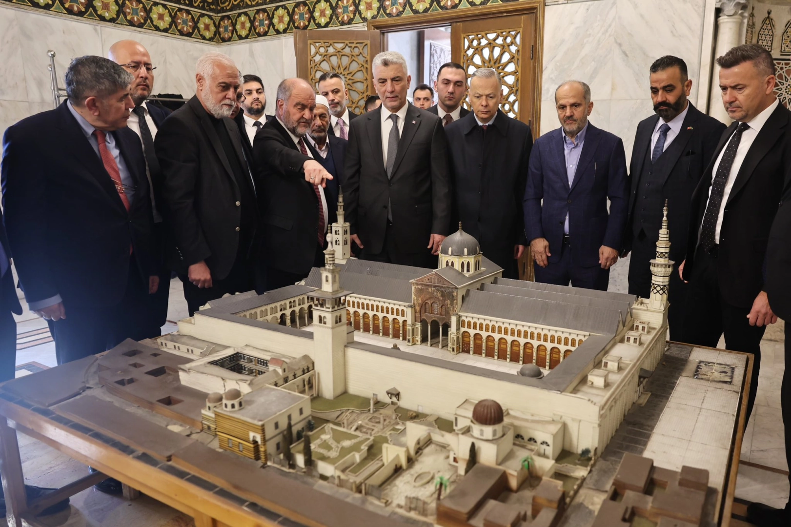 Bakan Bolat’tan Şam'da ikinci gün