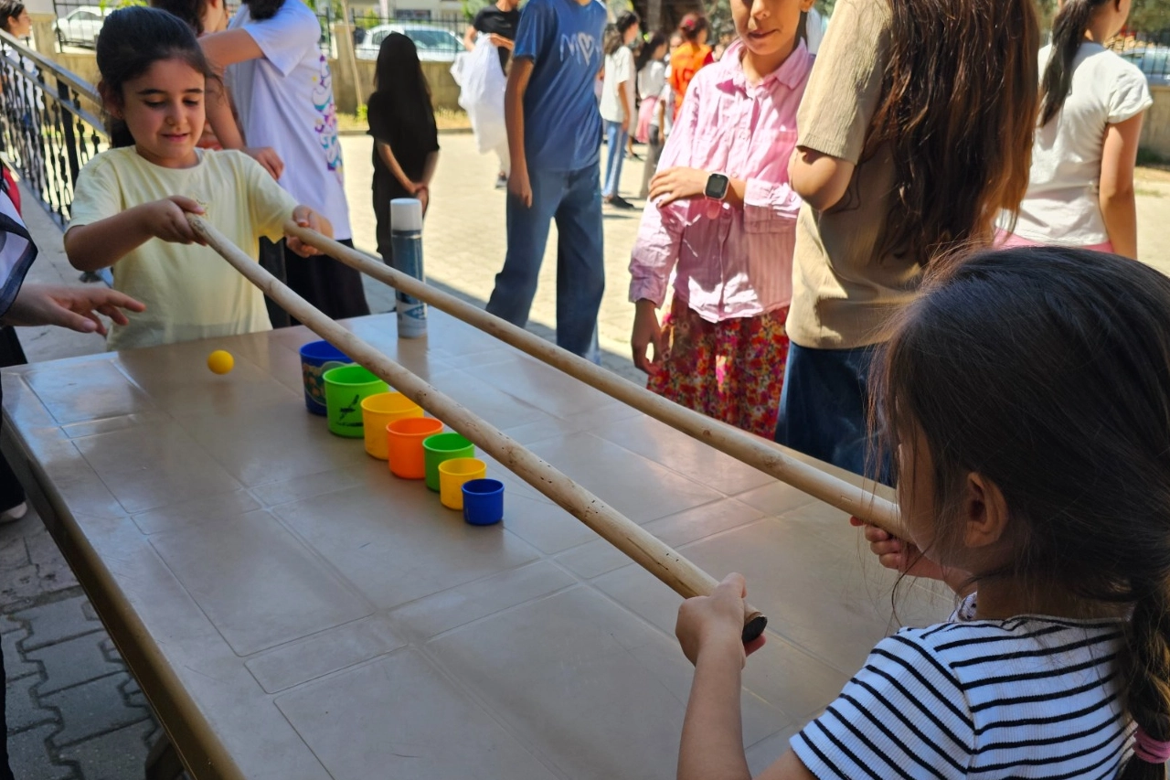 Malatya'da öğrenciler hem öğreniyor hem eğleniyor​​​​​​​