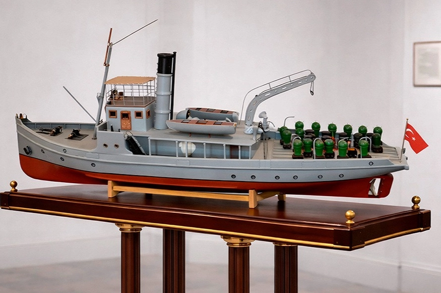 İzmir'de Türk Denizciliği ve Çanakkale Gemi Modelleri sergisi açılıyor