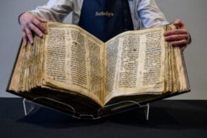 Dünyada bilinen İbranice dilde en eski el yazması olan “Codex