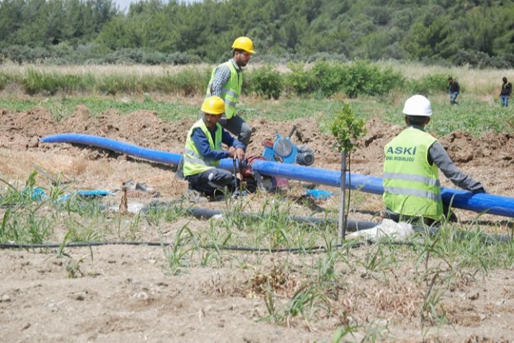 Adana genelinde sürdürülen asbestli boru yenileme projesi kapsamında daha sağlıklı,