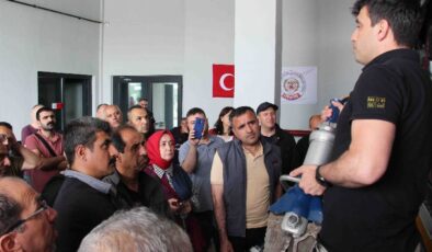 Kocaeli İtfaiyesi’nden İSG uzmanı öğretmenlere eğitim