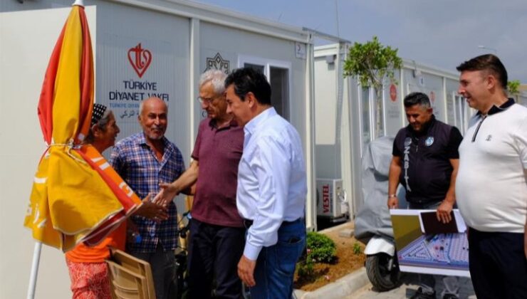 Bodrum’dan Hatay’daki dostluk kentine ziyaret