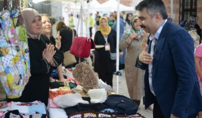 Bursa Yıldırım’da el emekleri göz kamaştırdı