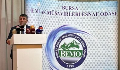 Bursa’da emlakçıların sektörün sorunlarını raporladı