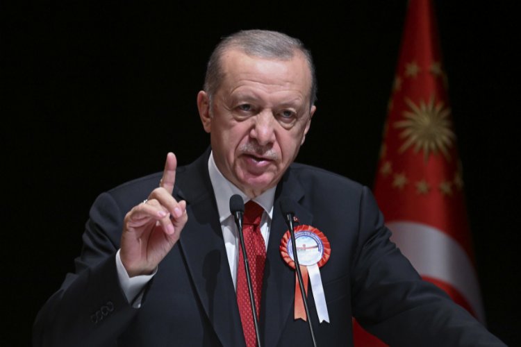 Cumhurbaşkanı Recep Tayyip Erdoğan, Millî Savunma Üniversitesi’ndeki mezuniyet töreninde yaptığı