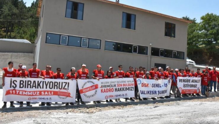 Genel-İş Balıkesir’de iş yavaşlattı