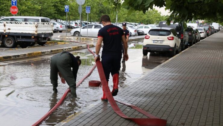 Kocaeli su baskınlarına karşı teyakkuzda