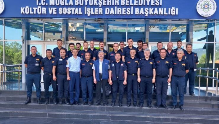 Muğla İtfaiyesi’ne ‘olay yeri inceleme’ eğitimi