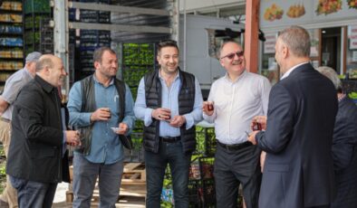 Sivas’ta Hal esnafından Başkan Bilgin’e teşekkür