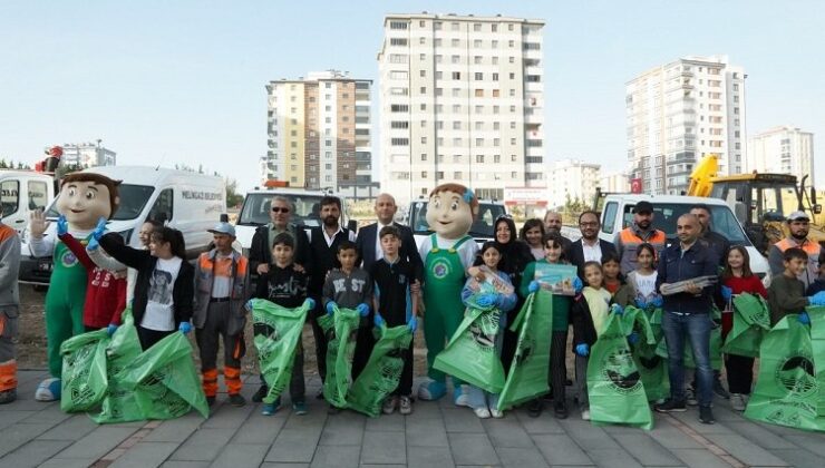 Kayseri Melikgazi’den toplu temizlik çalışması