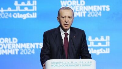 Cumhurbaşkanı Erdoğan, Dubai’de düzenlenen Dünya Hükûmetler Zirvesi’nde yaptığı konuşmada, “İsrail,