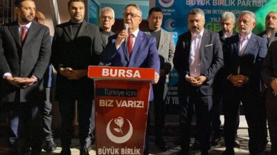 Cumhur İttifakı Yıldırım Belediye Meclis Üyesi Adayı olan Büyük Birlik