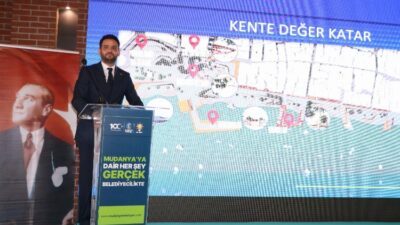 Cumhur İttifakı AK Parti Mudanya Belediye Başkan Adayı Gökhan Dinçer,