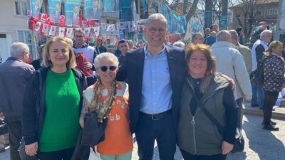 Cumhuriyet Halk Partisi (CHP) Mudanya Belediye Başkan Adayı Deniz Dalgıç,