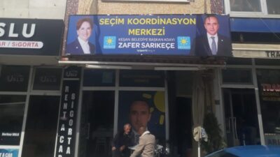 İYİ Parti Keşan seçim bürosu bugün açılıyor. Erdoğan DEMİR /