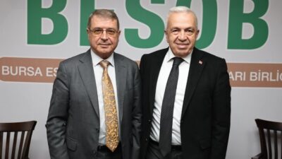 Bursa Esnaf ve Sanatkarlar Odaları Birliği’ni ziyaret eden CHP Nilüfer