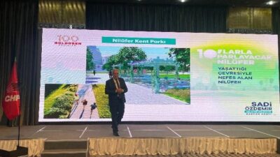 CHP Nilüfer Belediye Başkan Adayı Şadi Özdemir’in, Nilüfer’e yeni bir