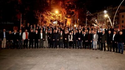 Tokat’ta Eyüp Eroğlu ve teşkilat üyeleri, gece boyunca süren maraton