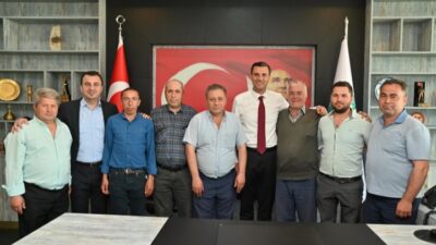 Manisa Büyükşehir Belediye Başkanı Mimar Ferdi Zeyrek, Alaşehir ilçesi Horzumkeserler