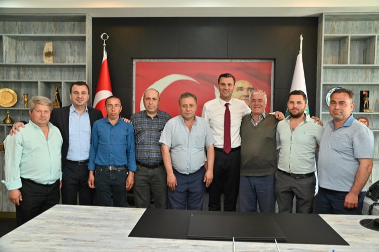 Manisa Büyükşehir Belediye Başkanı Mimar Ferdi Zeyrek, Alaşehir ilçesi Horzumkeserler