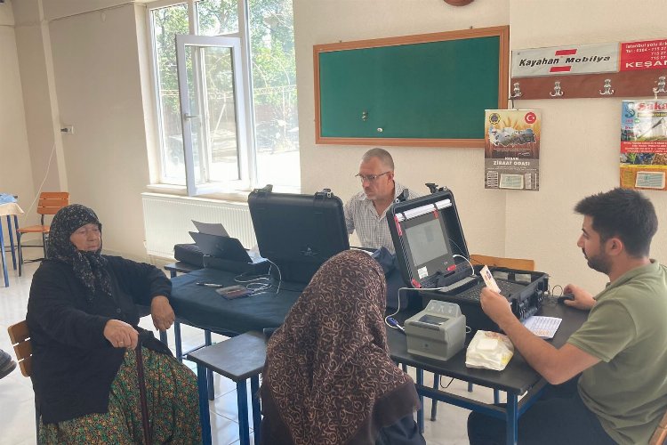 Keşan İlçe Nüfus Müdürlüğü, Keşan İlçe Nüfus Müdürlüğü’nde eski kimlikleri