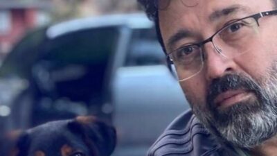 CHP Bigadiç İlçe Başkanı Türker Yılmaz, sokağa terk edilen kedi,