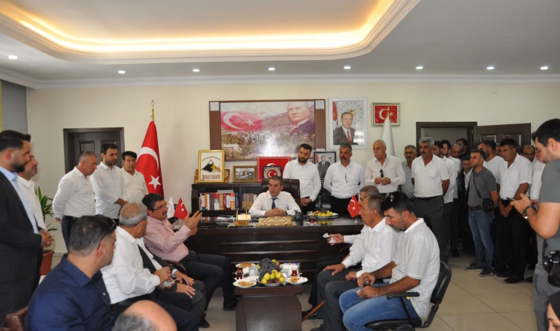 AK Parti Batman İl Başkanlığına atanan Hüseyin Şansi ilk ilçe