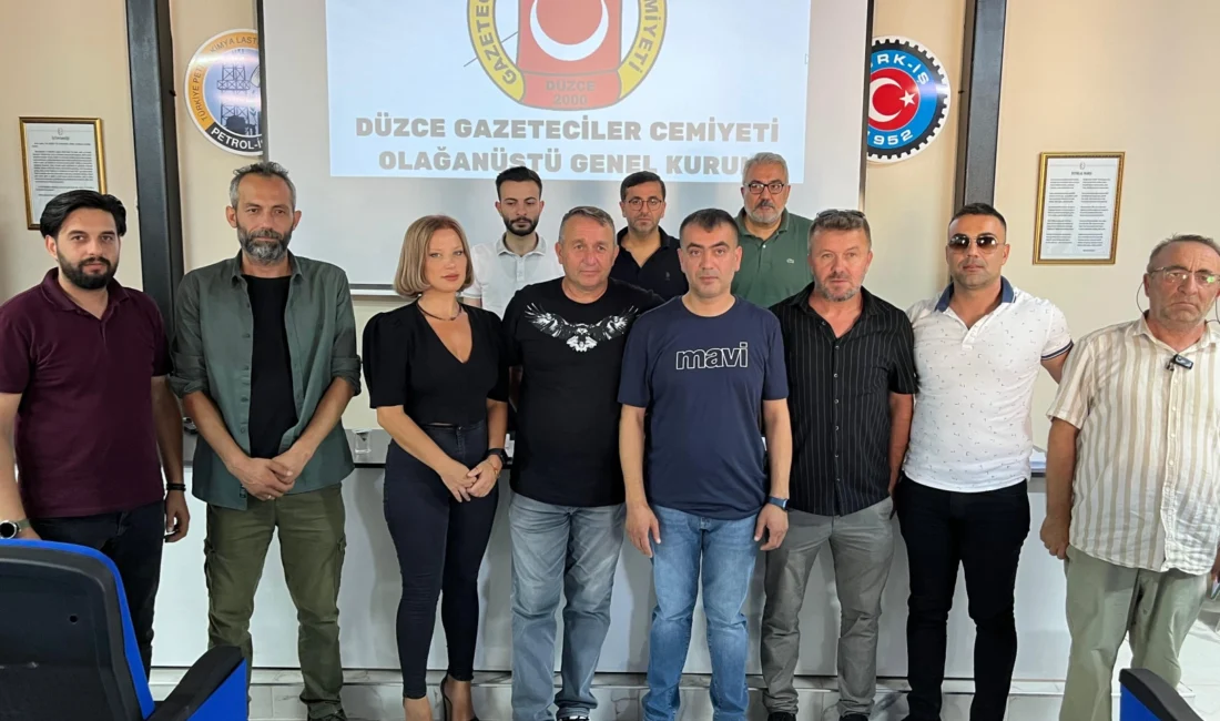 Düzce Gazateciler Cemiyeti’nin 5 Temmuz tarihinde yapılan olağan seçimlerde Cihat