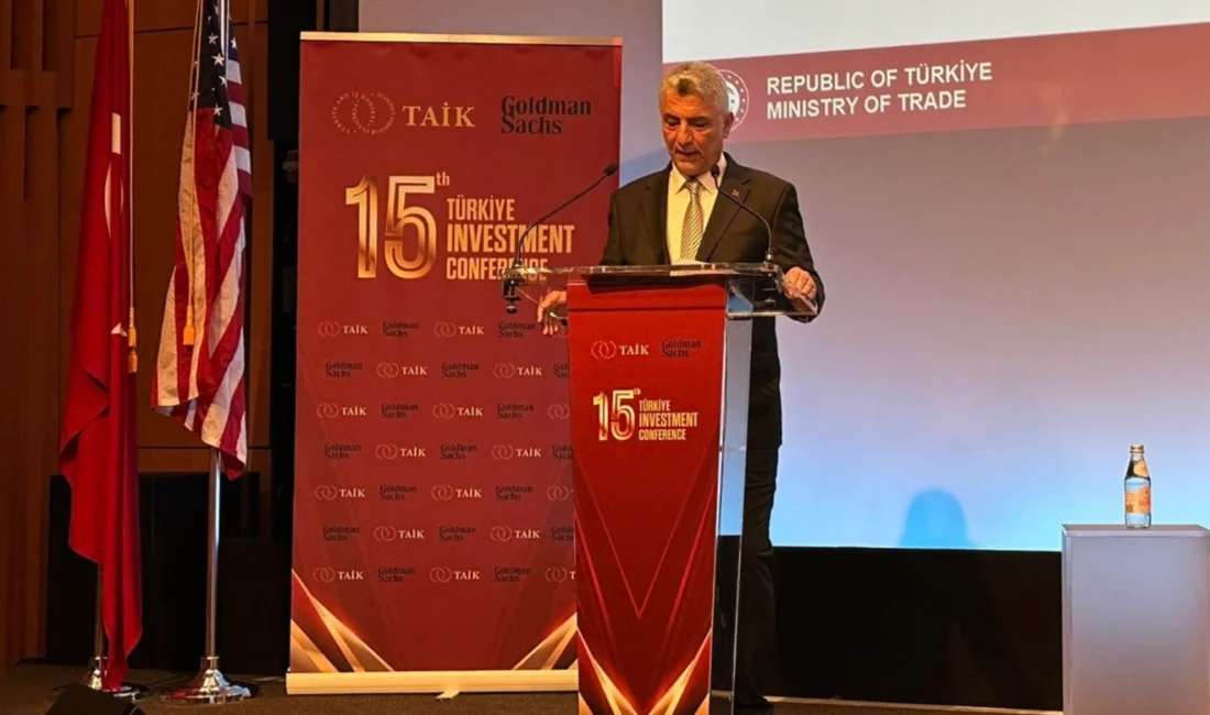 Ticaret Bakanı Ömer Bolat Goldman Sachs ev sahipliğinde gerçekleştirilen buluşma
