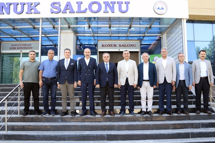 Erciyes Üniversitesi (ERÜ) Rektörü Prof. Dr. Fatih Altun’un ev sahipliğinde