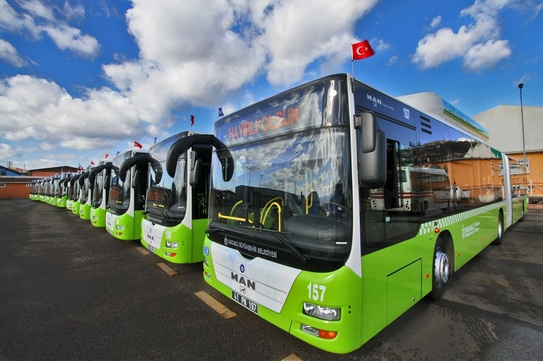 Kocaeli Büyükşehir Belediyesi, 9 Eylül 2024 Pazartesi itibarıyla otobüs ve