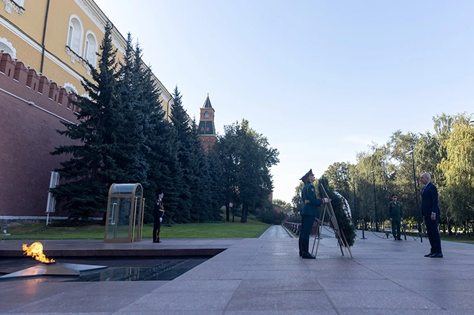 TBMM Başkanı Numan Kurtulmuş, resmi ziyaret gerçekleştirdiği Rusya’nın başkenti Moskova’da,