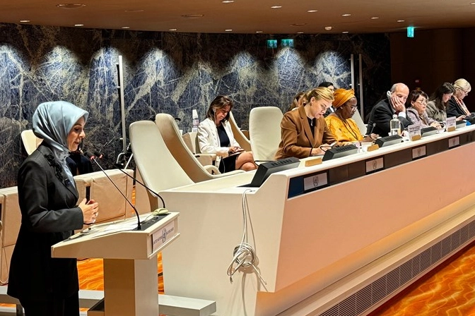 Aile ve Sosyal Hizmetler Bakanı Mahinur Özdemir Göktaş, İsrail’in, Filistin