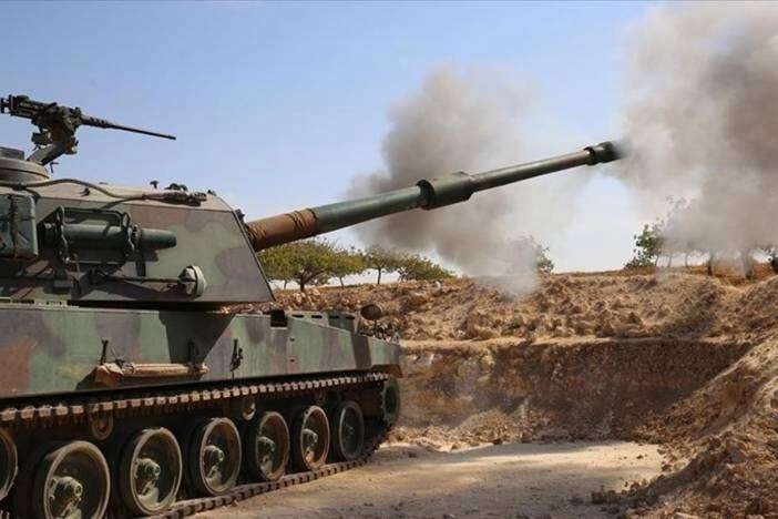 Suriye’nin kuzeyindeki Fırat Kalkanı bölgesinde tespit edilen 5 PKK/YPG’li teröristi