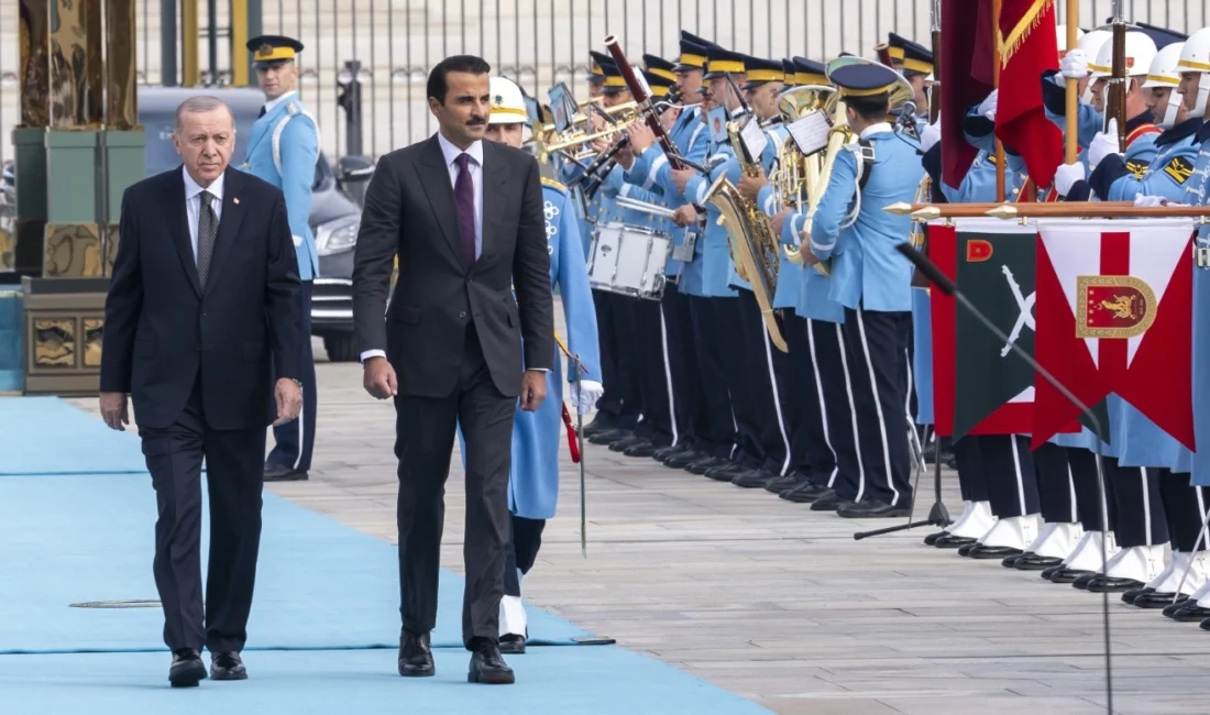 Cumhurbaşkanı Recep Tayyip Erdoğan, Türkiye’ye ziyarette bulunan Katar Emiri Şeyh