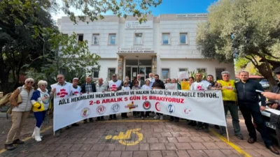 Muğla’nın Bodrum ilçesinde sağlık çalışanları Aile Hekimliği Sözleşme ve Ödeme