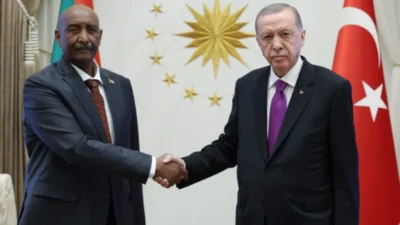 Cumhurbaşkanı Recep Tayyip Erdoğan, Sudan Egemenlik Konseyi Başkanı Abdulfettah el-Burhan
