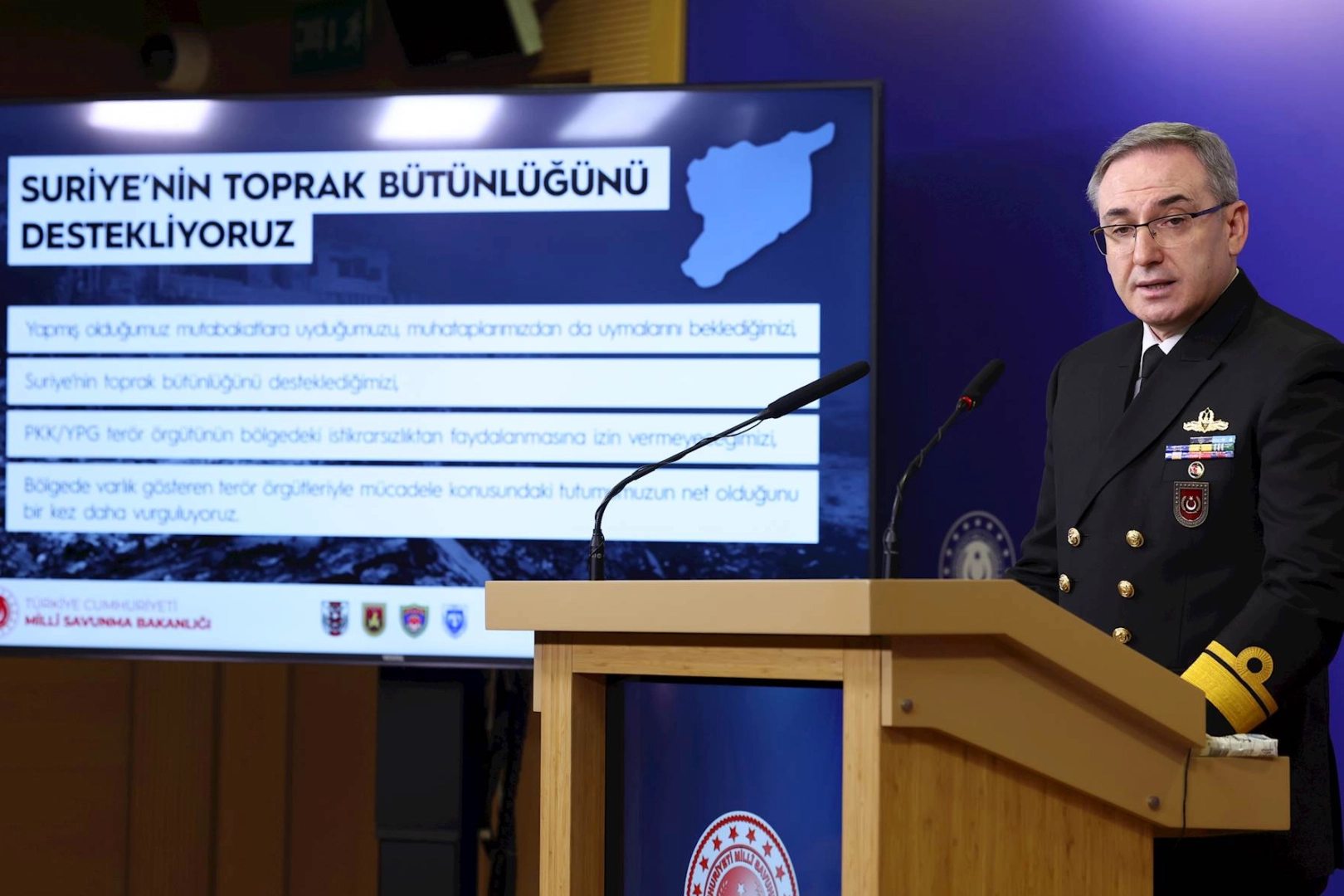 Millî Savunma Bakanlığının faaliyetleri başta olmak üzere gündemdeki konulara ilişkin