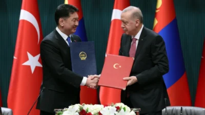 Cumhurbaşkanı Recep Tayyip Erdoğan ile Moğolistan Cumhurbaşkanı Khurelsukh Ukhnaa, Cumhurbaşkanlığı