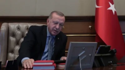 Cumhurbaşkanı Recep Tayyip Erdoğan, Nepal Başbakanı Sharma Oli ile bir