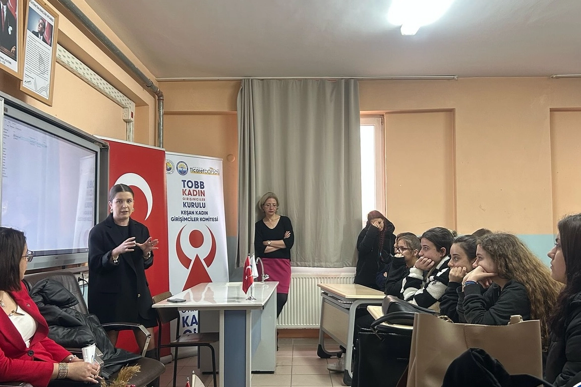 Edirne Keşan Kadın Girişimciler Kurulu (KGK) üyeleri ve Keşan Ticaret