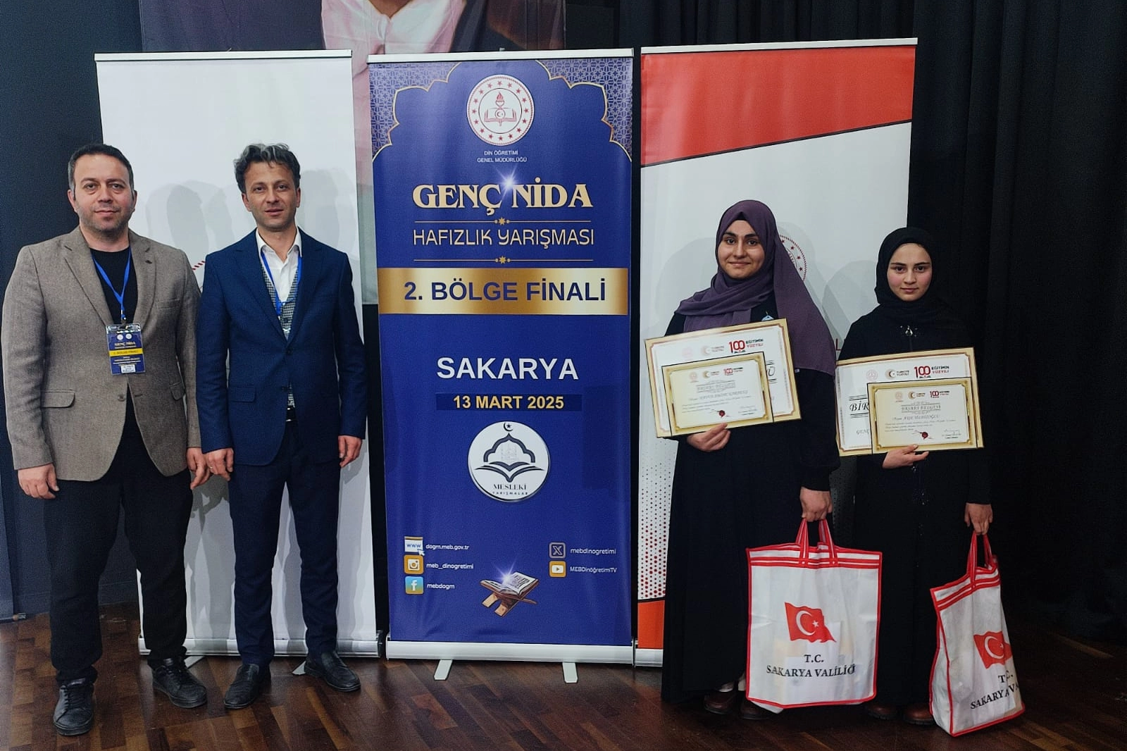 Din Öğretimi Genel Müdürlüğü tarafından düzenlenen Edirne, Kırklareli, Kocaeli, Bilecik,