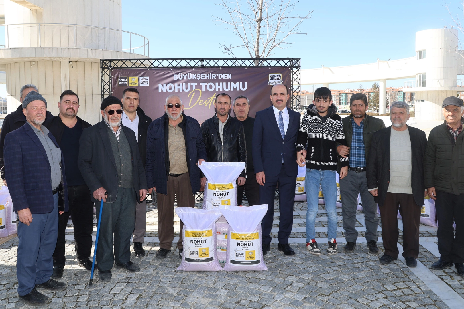 Konya Büyükşehir Belediyesi, “Kuru Tarım Alanlarında Nohut Yetiştiriciliğinin Yaygınlaştırılması Projesi”