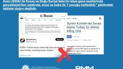 Bazı basın yayın organlarında yer alan, “Türkiye’ye ait Silahlı İnsansız