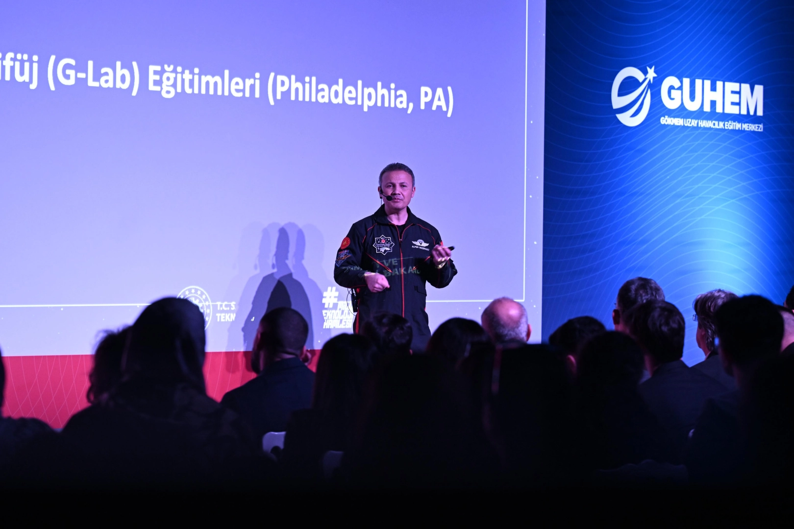 Türkiye’nin ilk astronotu Alper Gezeravcı, GUHEM ve Azercosmos Uzay Akademisi