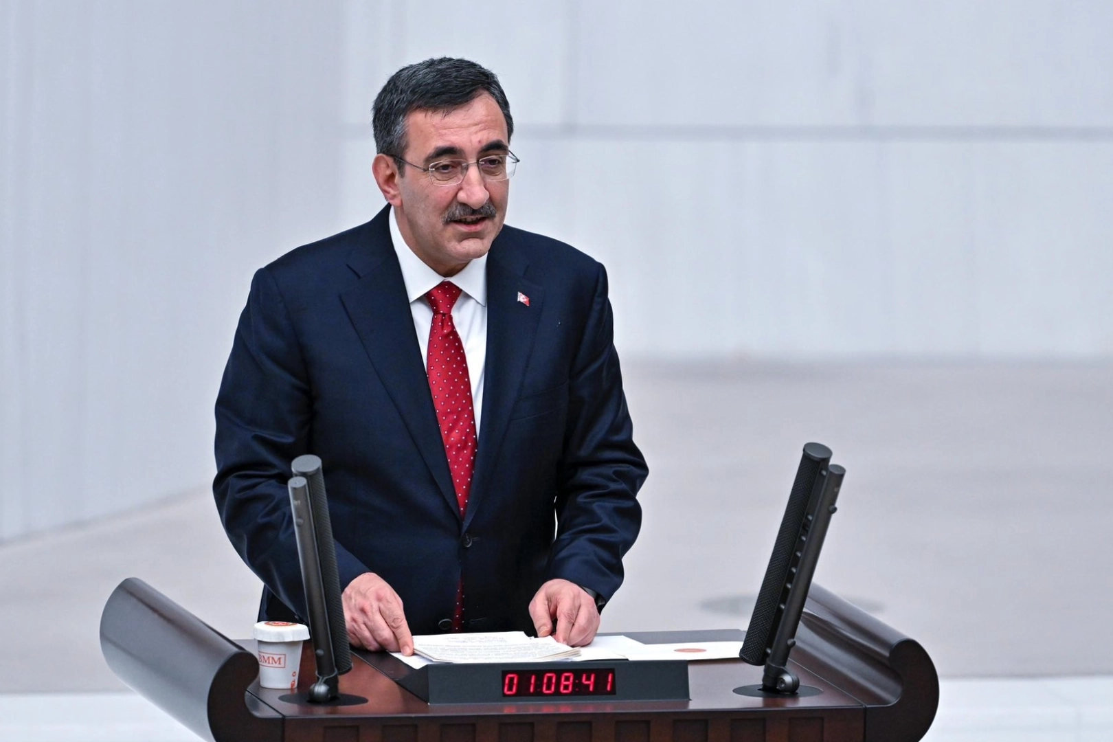 Cumhurbaşkanı Yardımcısı Cevdet Yılmaz, ana muhalefet liderinin 2023 Mayıs seçimlerinde