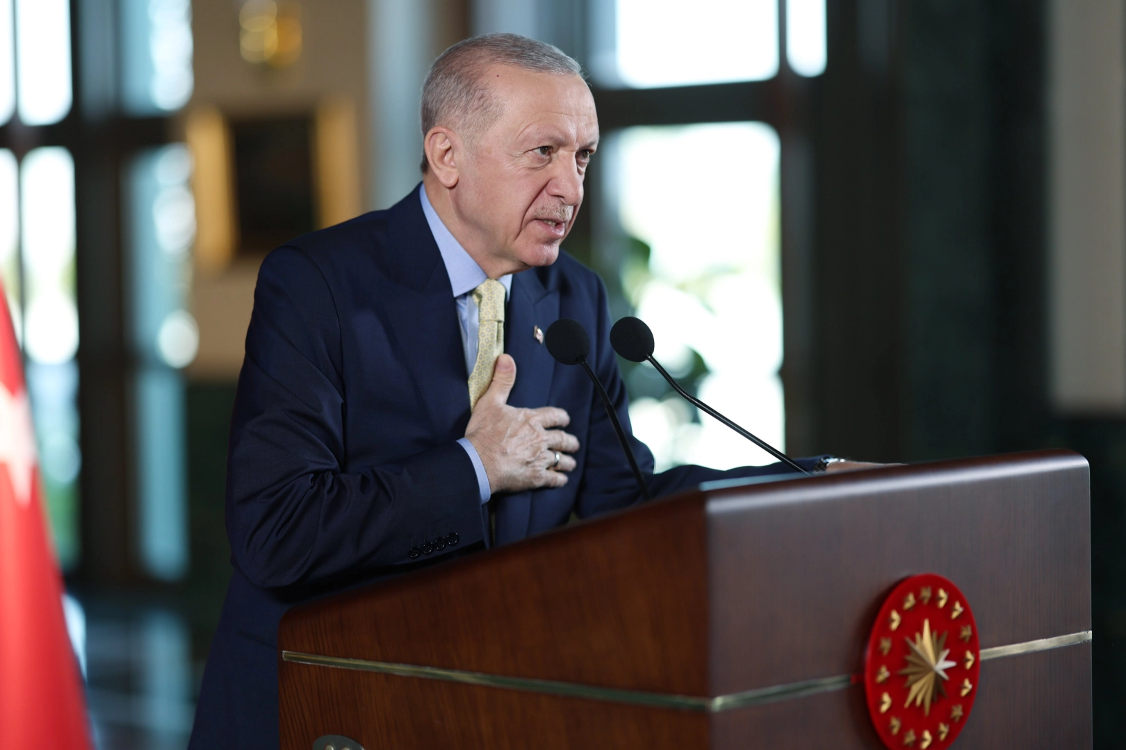 Cumhurbaşkanı Erdoğan, Silvan Tüneli Kazı Başlangıç Töreni’ne Külliye’den canlı bağlantı